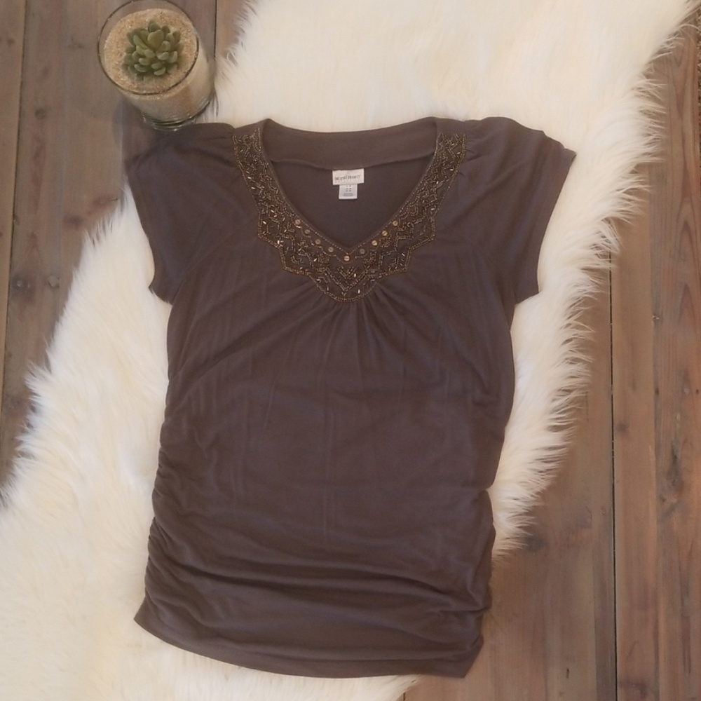 💙 3 for $15-Motherhood maternity top